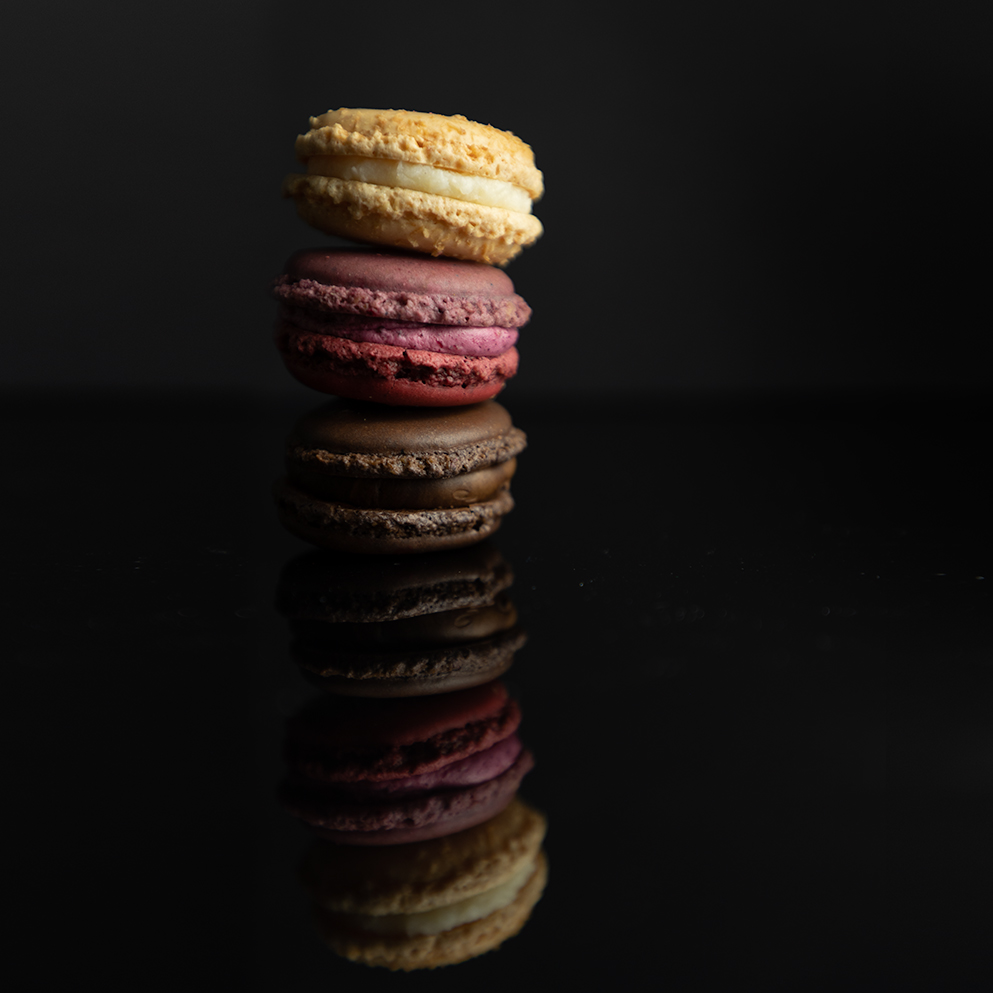 photographie culinaire macarons