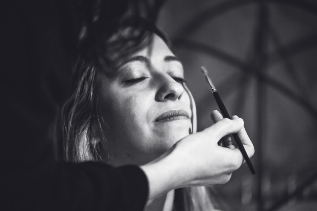 photo mariage préparation mariée