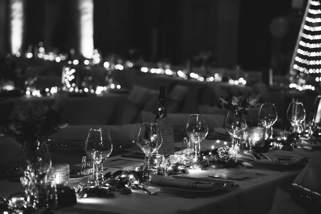 photo mariage décoration table repas